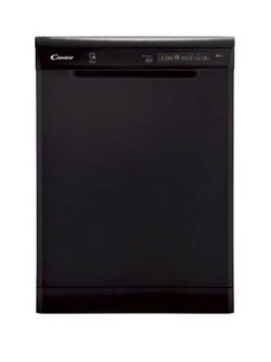 Candy Cdp1Ds39B 13-Place Dishwasher - Black
